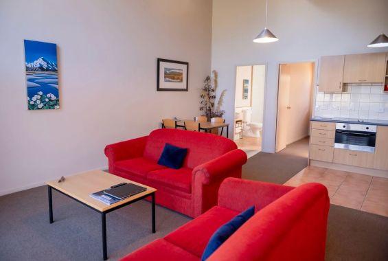 1-Bedroom Villa living area